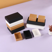 Boîte d'emballage pour chaussettes et sous-vêtements, boîte cadeau de style tiroir et boîte cadeau pour serviettes avec logo disponible