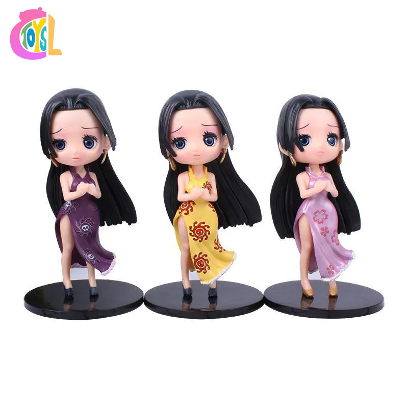 OEM Plastic PVC One Pieced Action Toys Female Emperor Boa Hancock Japanese Cartoon Anime Figures Gifts for Kids