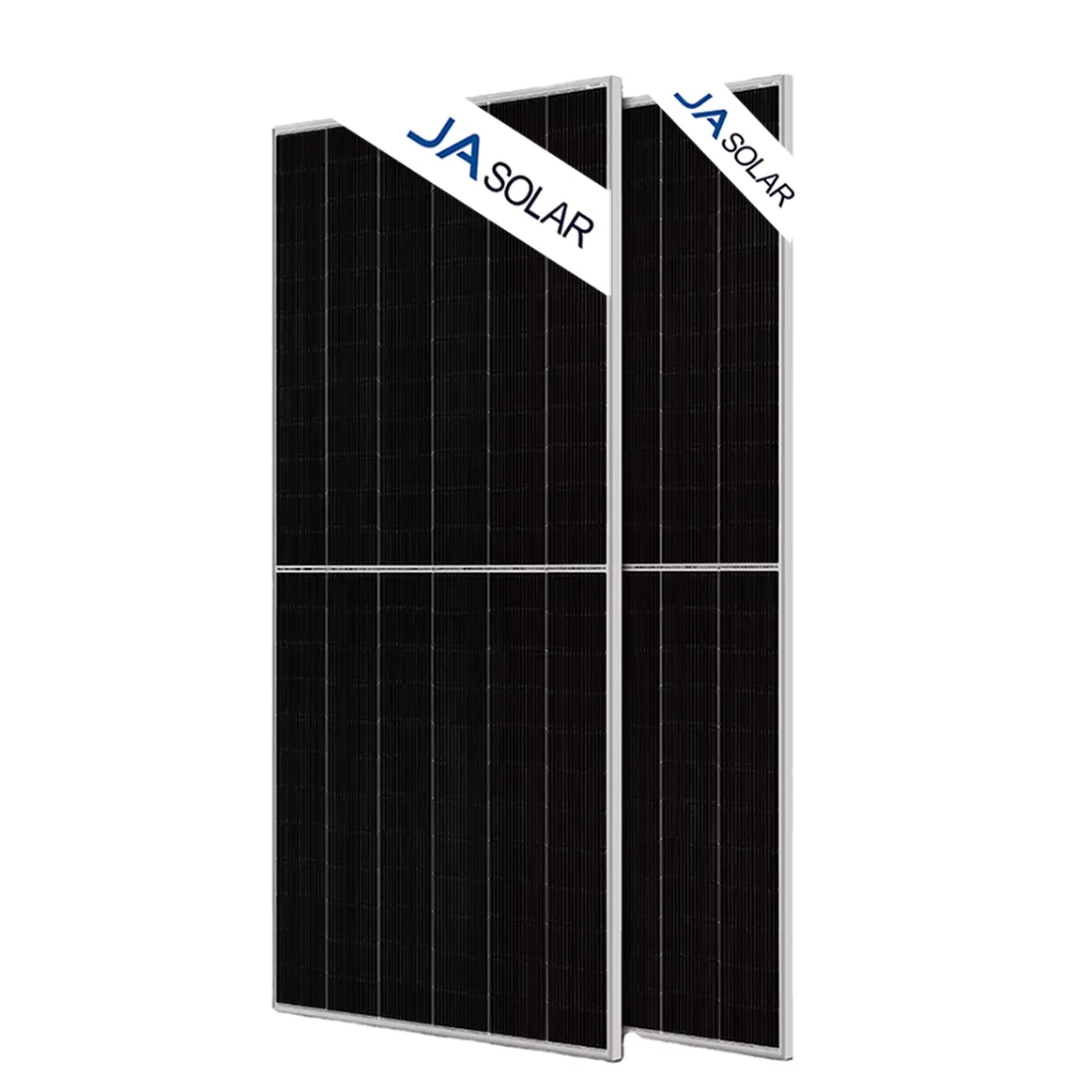 JA solar panels JAM72D40-555-580/MB 580W N-Type Bifacial Double Glass High Efficiency Mono paneles solares para casa de camp