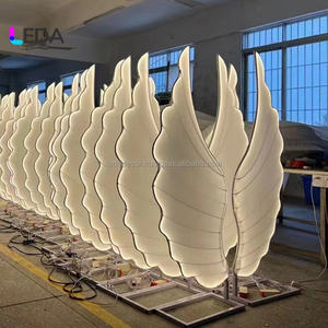 Fondo de Escenario LEDA Personalizado, Profesional, de Lujo, con Diseño de Alas de Ángel en Arco de Metal, Duradero, de 8-9 Pies de Alto y 6 Pies de Ancho para Escenario - Product Image 6