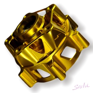 อะแดปเตอร์ดุมล้อหน้ามอเตอร์ไซค์อลูมิเนียม CNC ฝาครอบลิงก์สำหรับ <span class=keywords><strong>Vespa</strong></span> GTS <span class=keywords><strong>GTV</strong></span> LX Sprint Primavera 50 <span class=keywords><strong>125</strong></span> 150อุปกรณ์300 - Product Image 5