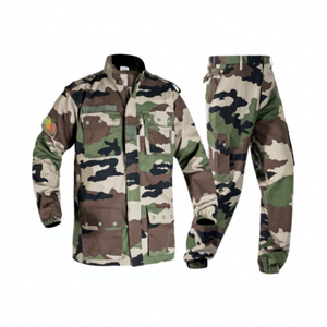 Conjunto de Uniforme Táctico de Camuflaje Unisex - Chaqueta y Pantalones de Poliéster/Algodón Twill Rip-Stop, Color y Logotipo Personalizados, Servicio OEM - Product Image 1