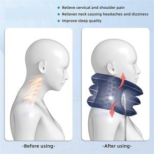 Nouveaux coussins de massage gonflables pour le cou, soulagement de la douleur cervicale, traction orthopédique réglable des vertèbres cervicales, autres produits de massage - Product Image 3