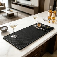 Meilleures ventes - Tapis de bar en PVC et caoutchouc nitrile, antidérapant, imperméable, écologique, personnalisable avec impression et logo, accessoires de bar
