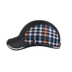 หมวกกันกระแทกด้านในแบบเบสบอลน้ำหนักเบาระบายอากาศได้ดีหมวกบ๊อตแบบมีน้ำหนักเบาสามารถถอดออกได้