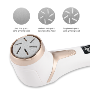 Portable Rechargeable pédicure ponceuse <span class=keywords><strong>pieds</strong></span> peau morte pied fichiers broyeur de papier de verre callosités dissolvants électriques pour talons fissurés - Product Image 3