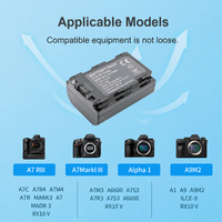 Batterie rechargeable Li-Polymère haute capacité NP-FZ100 pour appareils photo ILCE-7M3, ILCE-1, ZV-E10II, RX10V – En stock