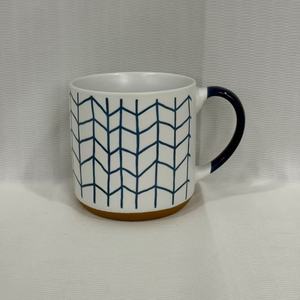 Quality Choice Customizable Striped Handmade Exquisite Porcelain <b>Ceramic</b> <b>Mugs</b> for Latte/Afternoon Tea Food Safe Microwave - Product Image 5