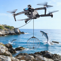 Drone S880 Pro MAX avec caméra 8K UHD, capacité de charge de 600g, livraison surprise, drone de pêche avec libération d'appâts, professionnel pour l'extérieur