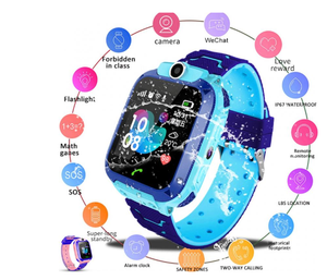 Q12 orologio intelligente per bambini bambini SOS orologi <span class=keywords><strong>Smartwatch</strong></span> con Sim Card foto impermeabile IP67 bambini orologio regalo ragazzi ragazze - Product Image 2