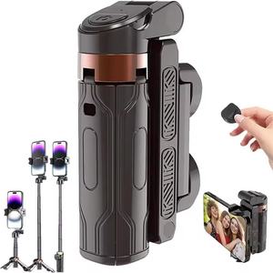 Mini Trípode Portátil Inalámbrico <span class=keywords><strong>para</strong></span> Teléfono <span class=keywords><strong>Celular</strong></span>, Soporte <span class=keywords><strong>para</strong></span> Cámara Digital, <span class=keywords><strong>Palo</strong></span> <span class=keywords><strong>Selfie</strong></span> Multifuncional - Product Image 2