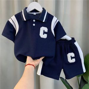 Nouveautés - Ensembles <span class=keywords><strong>de</strong></span> vêtements d'é<span class=keywords><strong>t</strong></span>é pour enfants - <span class=keywords><strong>T</strong></span>-<span class=keywords><strong>shirt</strong></span> et short en coton pour bébé garçon - Ensemble <span class=keywords><strong>de</strong></span> vêtements imprimés <span class=keywords><strong>de</strong></span> dessins animés pour enfants - 2 pièces - Product Image 2
