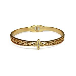 จี้เพชรธรรมชาติ18K ชุบทองหรูหราและหรูหราด้วยเพชรเหมือนหินหลัก - Product Image 1