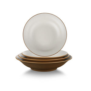 ベージュブラウンメラミン食器: 耐久性、安全 & スタイリッシュな毎日の使用 - Product Image 4