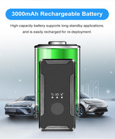 4G Magnetic 3000mah Standby Diebstahls icherung Tragbares Auto GPS Echtzeit-Standort verfolgung Kostenlose Plattform