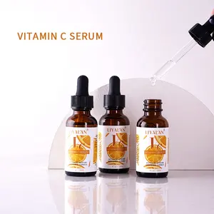 VC Serum Private Label Whitening Shrink pori Natural Organic Care siero viso alla vitamina C