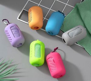 Custom Logo Microfiber Sports <b>Cooling</b> Ice Sport Customize Golf Towel With <b>Box</b> - Product Image 3