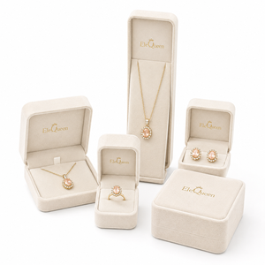 Luxury Velvet Jewelry <b>Boxes</b> Multi Size Set Custom Logo <b>For</b> Birthday Gifts Anniversary <b>Presents</b> And Gift Giving - Product Image 2