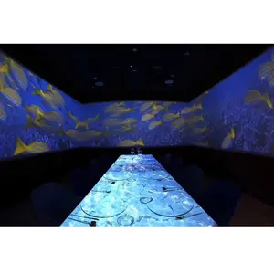 Simulation System/Projection Screen Cylindrical Screen Simulator 180 Degrees Curved Screen System
