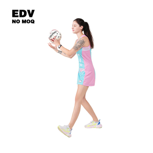 Team Netball Uniform Netball Dress Women's Match Uniform with Reinforced Seams and Logo - Product Image 4