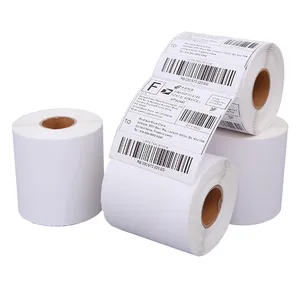 30-100mm Breite Direktes Thermo etikett Weißes Versand adressen etikett für UPS/DHL/FEDEX-kompatiblen Aufkleber