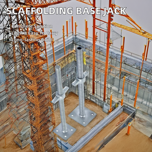 Base réglable Jack <span class=keywords><strong>Poids</strong></span> Échafaudage Construction Vis Jack Base Léger Échafaudage Prop Avec <span class=keywords><strong>Prix</strong></span> D'usine - Product Image 2