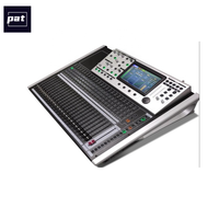 Console de mixage numérique PAT T24 24 canaux avec connectivité USB, contrôle par application, haute qualité, sur pied, double tension pour studio et scène
