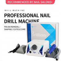 Machine à ongles électrique professionnelle brossée, 35 000 tr/min, haute qualité, portable, pour le retrait du gel
