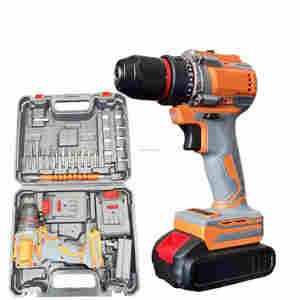 Trapano a Percussione Senza Fili OEM, Trapano a Impatto Brushless con Velocità Variabile, Batteria al Litio, Mini Trapano Elettrico per Utensili - Product Image 1