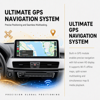 Autoradio multimédia Android Auto CarPlay pour BMW F30 F31 F32 F33 (2013-2019) NBT/EVO 10.25"/12.3" avec Snapdragon 665/685