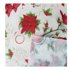 <span class=keywords><strong>Nappe</strong></span> de table traditionnelle de Noël <span class=keywords><strong>en</strong></span> plastique imperméable jetable et durable pour la décoration de table de luxe, taille personnalisable - Product Image 2