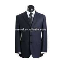 Pasokan Pabrik Setelan Formal Pria 3 Kancing Slim Fit Modis