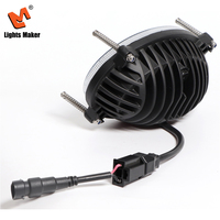 Luz de Trabajo LED Ovalada de 7 Pulgadas para Excavadora, Construcción, Impermeable IP67, 4700LM, Haz de Luz Amplio, 9-32V, Lámpara de Trabajo de Voltaje Amplio YW-6067