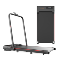 Mini máquina de cinta de correr eléctrica portátil debajo del escritorio equipo de ejercicio plegable para el hogar u oficina para correr o caminar