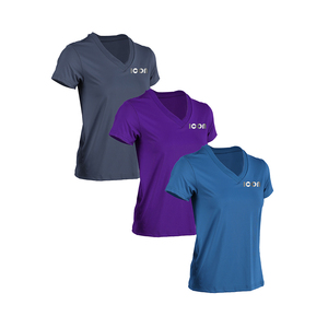 Camiseta de punto transpirable de calidad superior para mujer, Camiseta deportiva, chándales para entrenamiento - Product Image 5