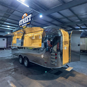 フルキッチン搭載 移動式キッチン フードトラック BBQ フードキャラバン トラック 総合的な厨房設備付き - Product Image 3