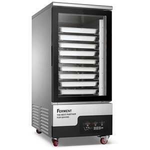 ตู้แช่หมักแป้งขนมปัง 10 ชั้น รุ่น 1550 ℃   การพิสูจน์อักษร, 25 ℃   ความเย็น -15~0 ℃   การแช่แข็ง - Product Image 4