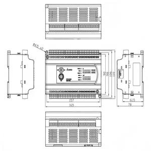ชุด DVP-ES2ควบคุมโมดูลซีพียูควบคุม DVP40ES2 PLC DVP40ES200R DVP40ES200T - Product Image 1