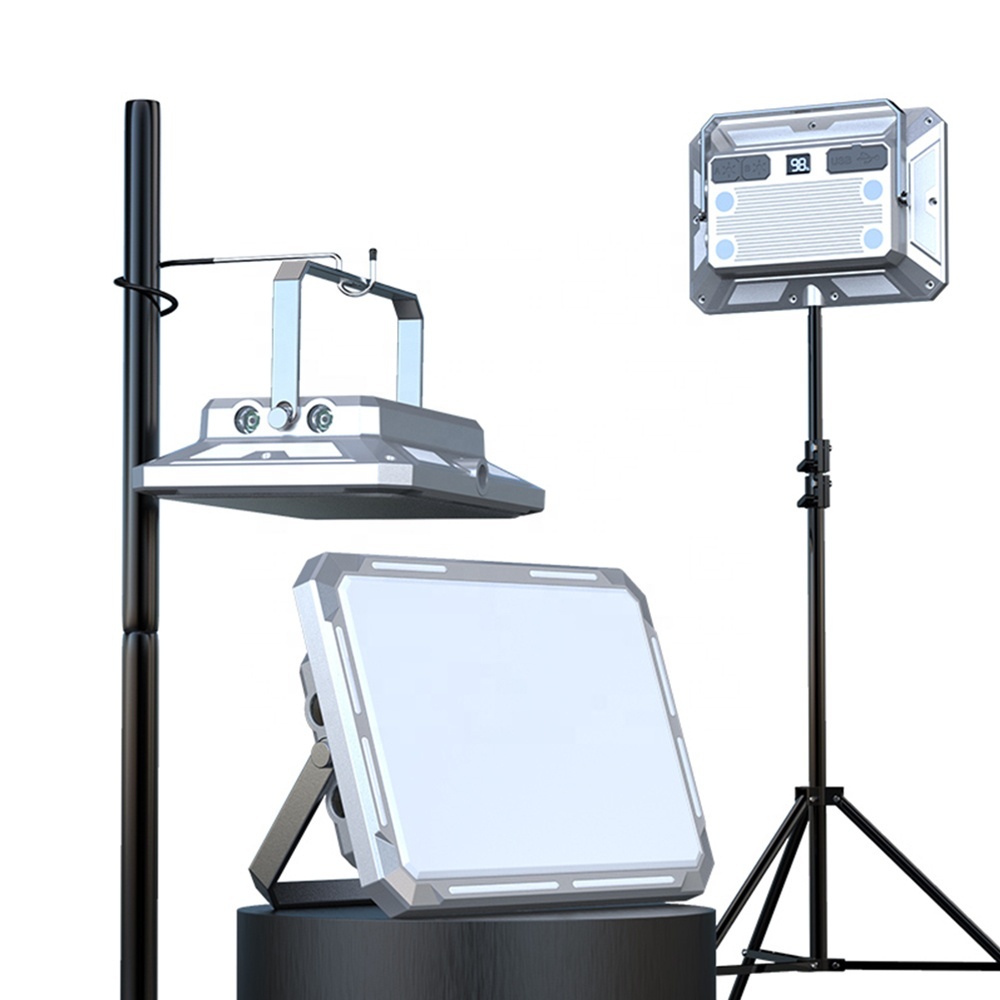 KXK-686 Multi-fuctional LED Working Light Outdoor Folding Emergency 20W Flood Light USB Rechargeable COB LED Work Light