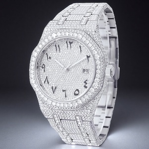 Montre de luxe à mouvement automatique, design rétro doré, montre pour homme, style business, acier inoxydable, étanche, montre de plongée - Product Image 1
