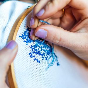 Tissu <span class=keywords><strong>Aida</strong></span> écologique 100% coton pour la décoration <span class=keywords><strong>de</strong></span> la maison thème animal, 6 pièces, 14 pièces, pour <span class=keywords><strong>point</strong></span> <span class=keywords><strong>de</strong></span> <span class=keywords><strong>croix</strong></span>, 12x18 pouces - Product Image 6