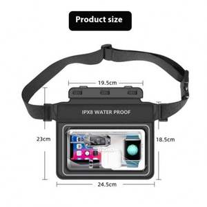 Nueva Bolsa Impermeable para Celular 2025, para Deportes al Aire Libre, IPX8, PVC Transparente, para Natación, Cinturón Ligero para Correr - Product Image 2