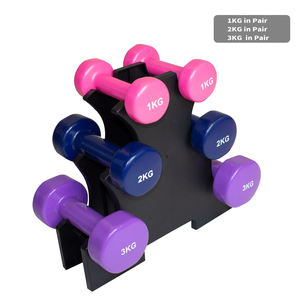 Vente en gros d'haltères <span class=keywords><strong>de</strong></span> salle <span class=keywords><strong>de</strong></span> sport 2kg Fitness à domicile jeu <span class=keywords><strong>de</strong></span> poids libre <span class=keywords><strong>de</strong></span> <span class=keywords><strong>musculation</strong></span> PVC/ABS/fer - Product Image 3