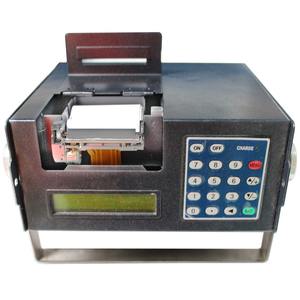 ポータブルデジタル超音波流量計ハンドヘルドLCDステンレス鋼プラスチック構造液体ガス油測定OEM - Product Image 1