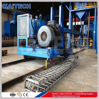 Machine de sablage de paroi intérieure de tuyaux en acier fabriquée en Chine pour le nettoyage de surface