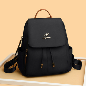 Nuova Borsa a Tracolla da <span class=keywords><strong>Donna</strong></span> in Morbida <span class=keywords><strong>Pelle</strong></span> PU, Piccolo <span class=keywords><strong>Zaino</strong></span> da Esterno con Coulisse, Design Elegante Artigianale - Product Image 2
