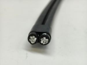 CAAI <span class=keywords><strong>Y</strong></span> 1x35 + N25 ABC ASTM B LV Línea Cubierta AL + AAAC XLPE Cable Servicio Drop 2 núcleos <span class=keywords><strong>Fase</strong></span> + <span class=keywords><strong>Neutro</strong></span> Sin Iluminación EESCABLE - Product Image 2