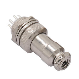 Conector Circular GX16 de 2P 3P 4P 5P 6P 7P 8P 9P 10 Pines, Enchufe y Conector de Aviación con Tuerca Hexagonal, Contactos Plateados, Carcasa de PPS - Product Image 5