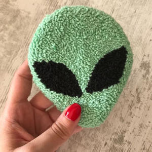 Posavasos hechos a mano Adorable Tufted Mug Alfombra Suave Punch Needle Drink Mat <span class=keywords><strong>Idea</strong></span> de regalo divertida Categoría de producto Esteras y almohadillas - Product Image 5