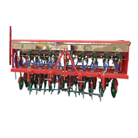 Semoir à blé à double boîte à 16 rangées amélioré et semoir à grain à disque d'engrais pour la plantation et l'approvisionnement en nutriments Semoirs et transplanteurs